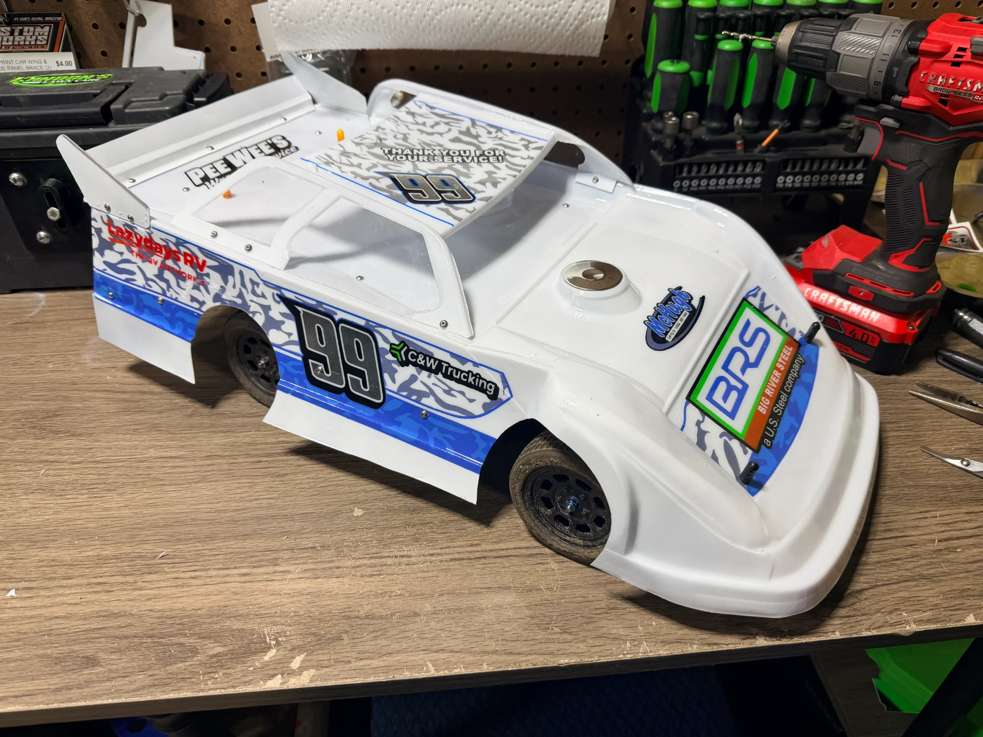 #99 Devin Moran CustomWorks Rocket 4